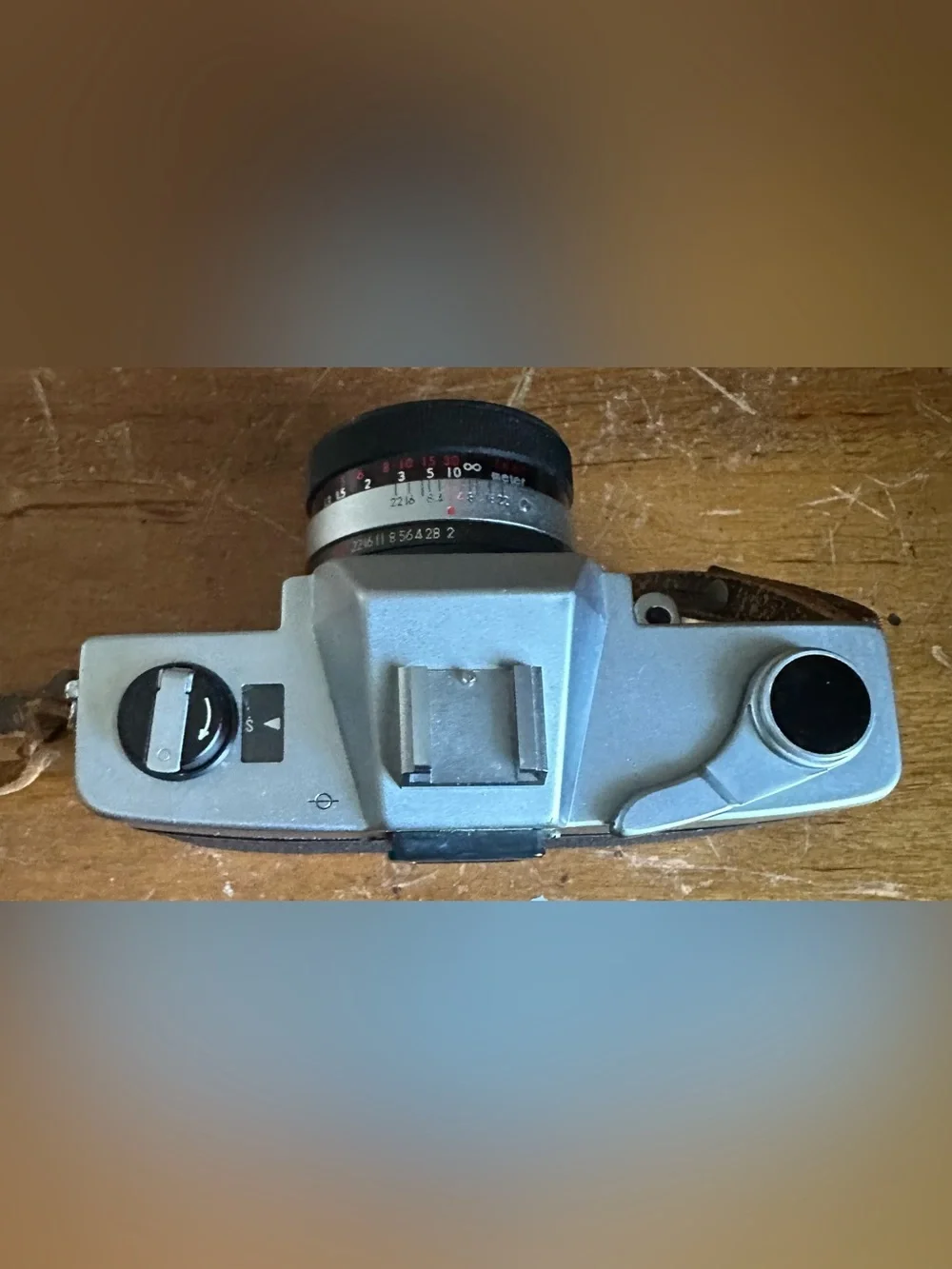 Vintage Topcon Uni 35mm SLR Film Camera w/UV Topcor 1:2 f=53mm Lens & Case Japan